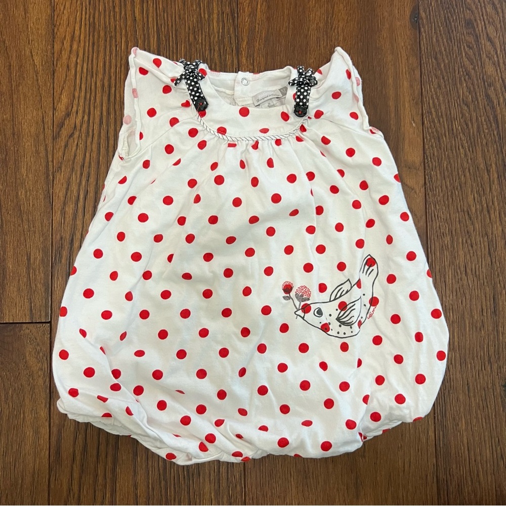 Catimini 12m Girl Romper